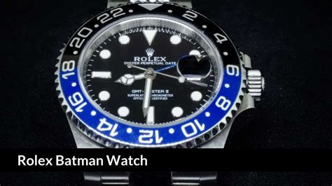 rolex batmab|Rolex Batman price chart.